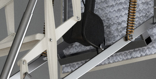 Escalier Escamotable Électrique AutoAttic Vip® Thermo-Isolé pour Combles